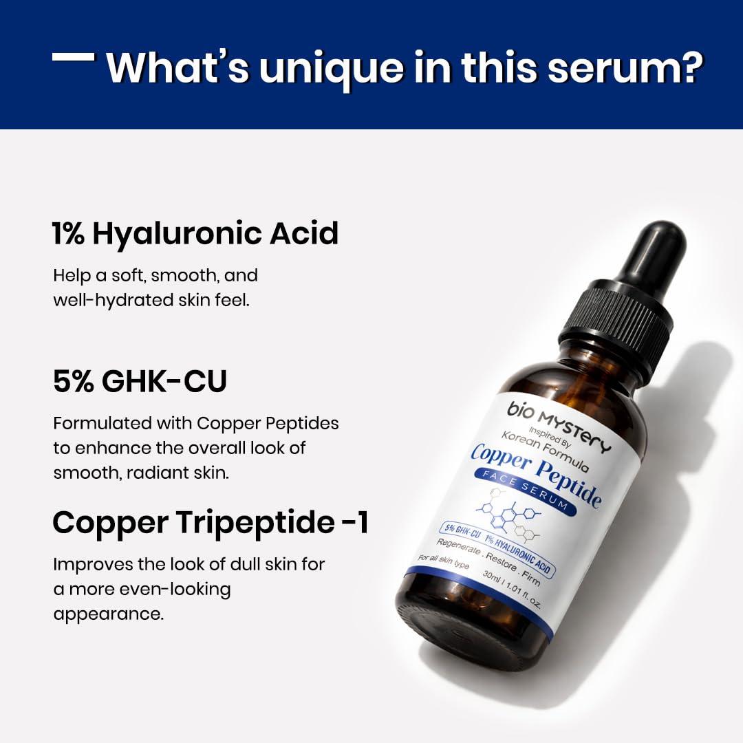 Copper Peptide Face Serum